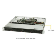 Серверная платформа 1U SATA SYS-5019P-M SUPERMICRO