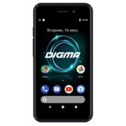 Смартфон Digma Linx A453 3G 8Gb 1Gb серый моноблок 3G 2Sim 4.5" 480x854 Android 7.0 5Mpix WiFi GPS GSM900/1800 GSM1900 TouchSc MP3 FM microSD max32Gb