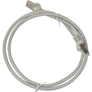 Патч-корд Lanmaster TWT-45-45-1.0/S-GY FTP вилка RJ-45-вилка RJ-45 кат.5е 1м серый ПВХ (уп.:1шт)