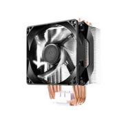 Кулер для процессора Cooler Master Hyper H411R (100W, 4-pin, 136mm, tower, Al/Cu, white LED, fans: 1x92mm/34.1CFM/29.4dBA/2000rpm, 2066/2011-v3/2011/1366/1200/115x/775/AM4/AM3+/AM3/AM2+/AM2/FM2+/FM2/FM1)