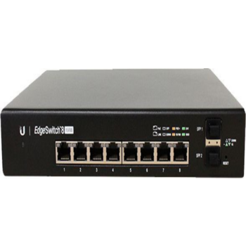 Коммутатор Коммутатор/ Gigabit switch with (8) RJ45 ports, (2) SFP ports, and a 150W power supply