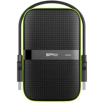 Внешний жесткий диск Portable Hard Disk Silicon Power Armor A60 4Tb, USB 3.1 , Shockproof, Anti-Scratch, Water-resistant, Black