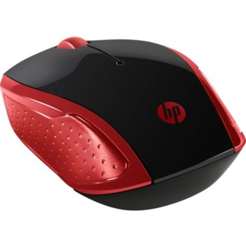 Мышь HP 200 Emprs красный оптическая (1000dpi) беспроводная USB для ноутбука (2but)
