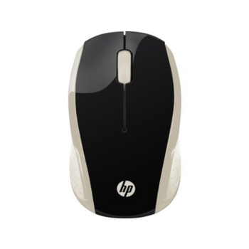 Мышь HP 200 Silk золотистый оптическая (1000dpi) беспроводная USB для ноутбука (2but)