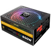 Блок питания Thermaltake ATX 850W Toughpower DPS G 80+ gold (24+4+4pin) APFC 140mm fan color LED 12xSATA Cab Manag RTL