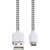 Кабель Hama FOB-20075 Cotton 00020075 micro USB B (m) USB A(m) 1м белый