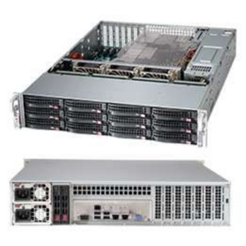 SuperMicro CSE-826BAC4-R920LPB 2U, LP, E-ATX, 920 Вт, 8x 3.5-inch SAS3/SATA3 HDD/SSD and 4x SAS3/SATA3/NVMe, черный