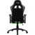 Кресло игровое Aerocool AC120 AIR-BG черный/салатовый сиденье черный/салатовый ПВХ/полиуретан с подголов. крестов.