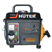 Huter HT950A 64/1/1 Электрогенератор {двухтактный, 650Вт, 220В/50Гц, 57Дб, принудительное охлаждение, бак 4,2л, расход бензина 534 г/кВтч, 365х308х376, 16 кг} 4606059015024