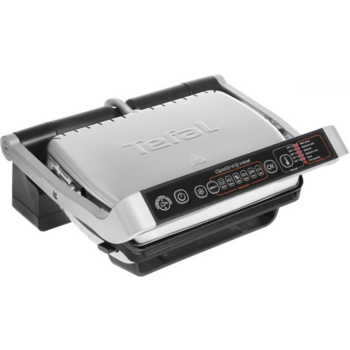 Электрогриль Tefal Optigrill GC706D34 2000Вт черный/серебристый