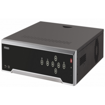 64-x канальный IP-видеорегистратор HIKVISION DS-8664NI-I8, аудиовход 1 RCA, видеовыход 1 VGA 1080Р, 1 VGA 2K, 1 HDMI 4К, 1 HDMI 1080P, аудиовыход 1 RCA, Входящий поток 320Мб/с, исходящий поток 160Мб/с, разрешение записи до 12Мп, синхр.воспр. 4