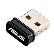 Сетевое оборудование ASUS USB-N10 NANO USB2.0 802.11n 150Mbps nano size 90IG05E0-MO0R00