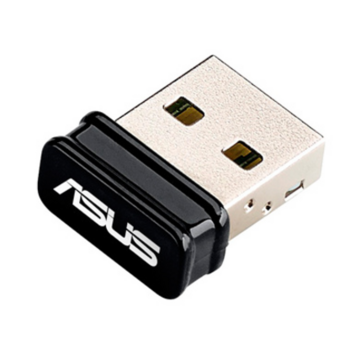 Сетевое оборудование ASUS USB-N10 NANO USB2.0 802.11n 150Mbps nano size 90IG05E0-MO0R00