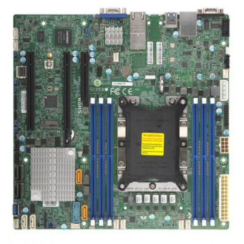 Материнская Плата SuperMicro MBD-X11SPM-TF-O Soc-3647 iC622 6xDDR4 12xSATA3 SATA RAID iX722/X557 2х10GgbEth Ret