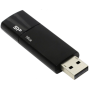 Флеш Диск Silicon Power 16Gb Ultima U05 SP016GBUF2U05V1K USB2.0 черный