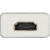 Разветвитель USB-C Hama Aluminium 3порт. белый (00135756)