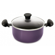 Кастрюля Tefal Cook Right 04166322 3.5л. d=22см (с крышкой) фиолетовый (9100023409)