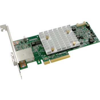 Контроллер жестких дисков Microsemi Adaptec SmartRAID 3154-8e Single,8 external ports,PCIe Gen3 ,x8,4 GB DDR4,RAID 0/1/10,RAID 5/6/50/60,FlexConfig,maxCache 4.0