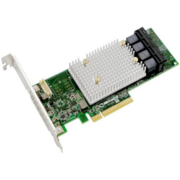 Контроллер Microsemi Adaptec SmartRAID 3154-16I (PCI Express 3.0 x8, LP, MD2), SAS-3 12G, RAID 0,1,10,5,50,6,60, 16port(int4*SFF-8643), 4G, аналог 2281600-R (ASR-81605ZQ)