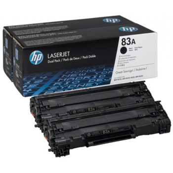 Картридж лазерный HP 83A CF283AF черный x2упак. (3000стр.) для HP LJ Pro M125nw/M127fw