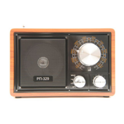 Радиоприемник портативный Сигнал БЗРП РП-329 коричневый/черный USB microSD