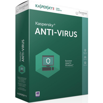 Лицензия ESDKL1171RDBFS Kaspersky Anti-Virus Лицензия ESD Kaspersky Anti-Virus Russian Edition - Базовая лицензия для 2 ПК на 1 год (KL1171RDBFS)