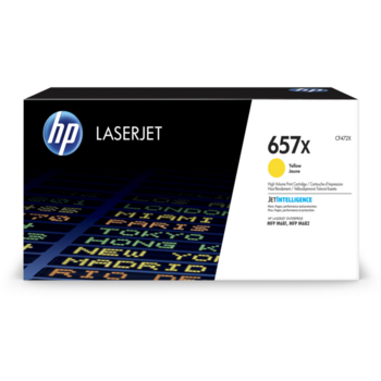 Картридж лазерный HP 657X CF472X желтый (23000стр.) для HP CLJet Enterprise Flow M681z/M682z/681dh/681f