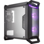 Корпус без блока питания Cooler Master MasterBox Q300P, USB3.0x2, 2x120 RGB Fan, 1x120Fan, Black, mATX, w/o PSU