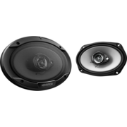 Колонки автомобильные Kenwood KFC-S6966 400Вт 91дБ 4Ом 16x23см (6x9дюйм) (ком.:2кол.) коаксиальные трехполосные