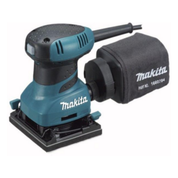 Makita BO4556 Вибрационная шлифовальная машина [BO4556] {200Вт,114х140мм,14000обм,ампл-1.5мм,1.1кг,кор,псборник,зажим }