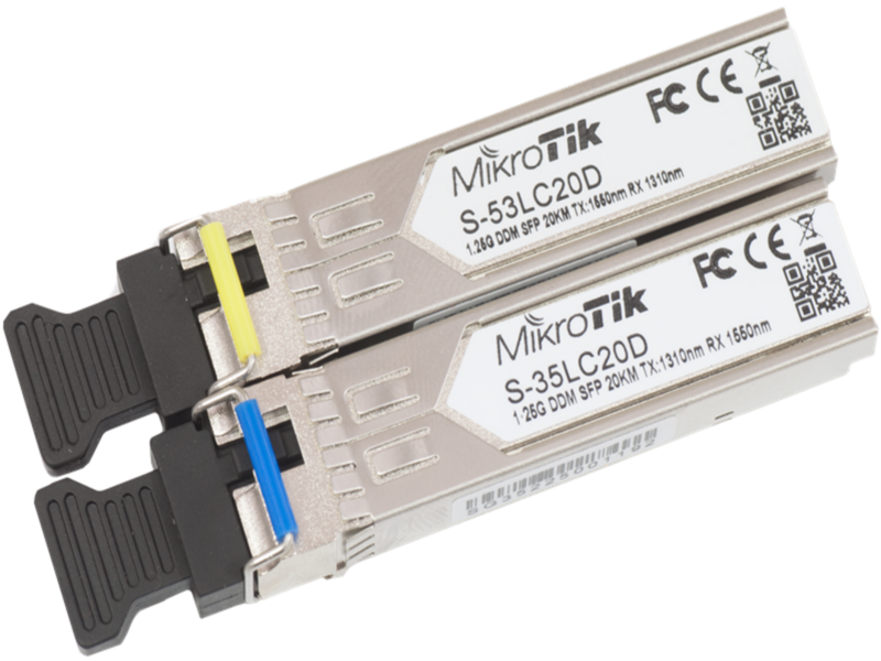 Sfp single mode. Mikrotik s-3553lc20d. Mikrotik SFP S-31dlc20d. Оптический модуль s-3553lc20d оптический оптоволоконный модуль. SFP-G-s1310/20-d.