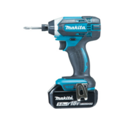 Makita DTD152Z Аккумуляторный ударный шуруповерт [DTD152Z]{18В,Li-ion,0-3500обм,6-ти гр14",1.3кг,кор,165Нм,М5-16,бак,зу,совм с 4Ач Li-ion}