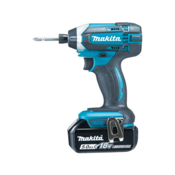 Makita DTD152Z Аккумуляторный ударный шуруповерт [DTD152Z]{18В,Li-ion,0-3500обм,6-ти гр14",1.3кг,кор,165Нм,М5-16,бак,зу,совм с 4Ач Li-ion}