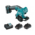 Makita HS301DWAE Пила дисковая аккумуляторная [HS301DWAE] {10.8В,2х2Ач Li-ion(слайдер),1500обм,диск-ф85мм,рез-25.5мм,1.6кг,чем}