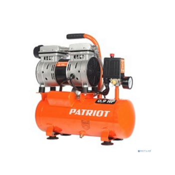Компрессор поршневой Patriot WO 10-120 безмасляный 120л/мин 10л 650Вт оранжевый