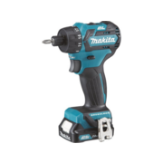 Дрель-шуруповерт Makita DF032DWME аккум. патрон:шестигр.1/4" (кейс в комплекте)