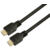 Кабель аудио-видео LAZSO WH-111 HDMI (m)/HDMI (m) 1м. Позолоченные контакты черный (WH-111(1M))