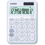 Калькулятор настольный Casio MS-20UC-WE-W-EC белый 12-разр.
