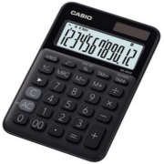 Калькулятор настольный Casio MS-20UC-BK-S-EC черный 12-разр.