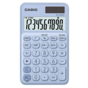 Калькулятор карманный Casio SL-310UC-LB-S-EC светло-голубой {Калькулятор 10-разрядный} [1048497]