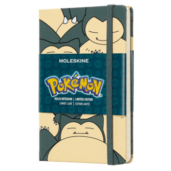 Блокнот Moleskine LIMITED EDITION POKEMON LEPOMM710SL Pocket 90x140мм 192стр. линейка Snorlax