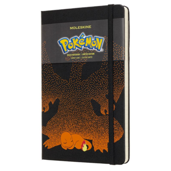 Блокнот Moleskine LIMITED EDITION POKEMON LEPOQP060CM Large 130х210мм 240стр. линейка Charmender