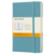 Блокнот Moleskine CLASSIC MM710B35 Pocket 90x140мм 192стр. линейка твердая обложка фиксирующая резинка голубой