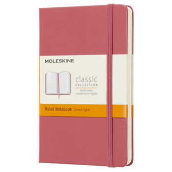 Блокнот Moleskine CLASSIC MM710D11 Pocket 90x140мм 192стр. линейка твердая обложка розовый