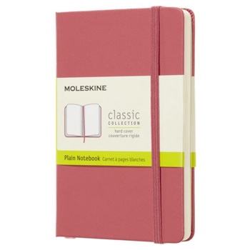 Блокнот Moleskine CLASSIC QP012D11 Pocket 90x140мм 192стр. нелинованный твердая обложка розовый