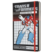 Блокнот Moleskine LIMITED EDITION TRANSFORMERS LETFQP060OP Large 130х210мм 240стр. линейка OPTIMUS PRIME