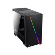 Корпус Aerocool Cylon, ATX, без БП, RGB-подсветка, окно, картридер, 1x USB 3.0 + 2x USB 2.0, 1х120 мм вентилятор в комплекте