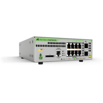 Коммутатор Allied Telesis AT-GS970M/10PS-50 8G 2SFP 8PoE 4PoE+ 124W управляемый