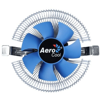 Устройство охлаждения(кулер) Aerocool Verkho I Soc-1151/1200 4-pin 12-30dB Al 90W 190gr Ret