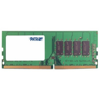 Модуль памяти PATRIOT Signature Line DDR4 Общий объём памяти 4Гб Module capacity 4Гб Количество 1 2666 МГц Множитель частоты шины 19 1.2 В PSD44G266641